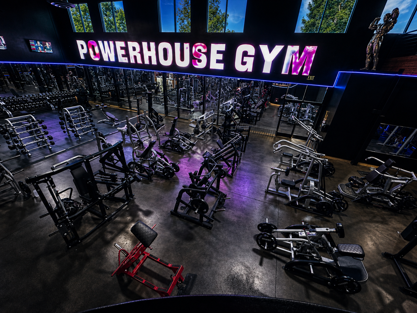 An Image of the Menifee, CA Powerhouse Gym Location